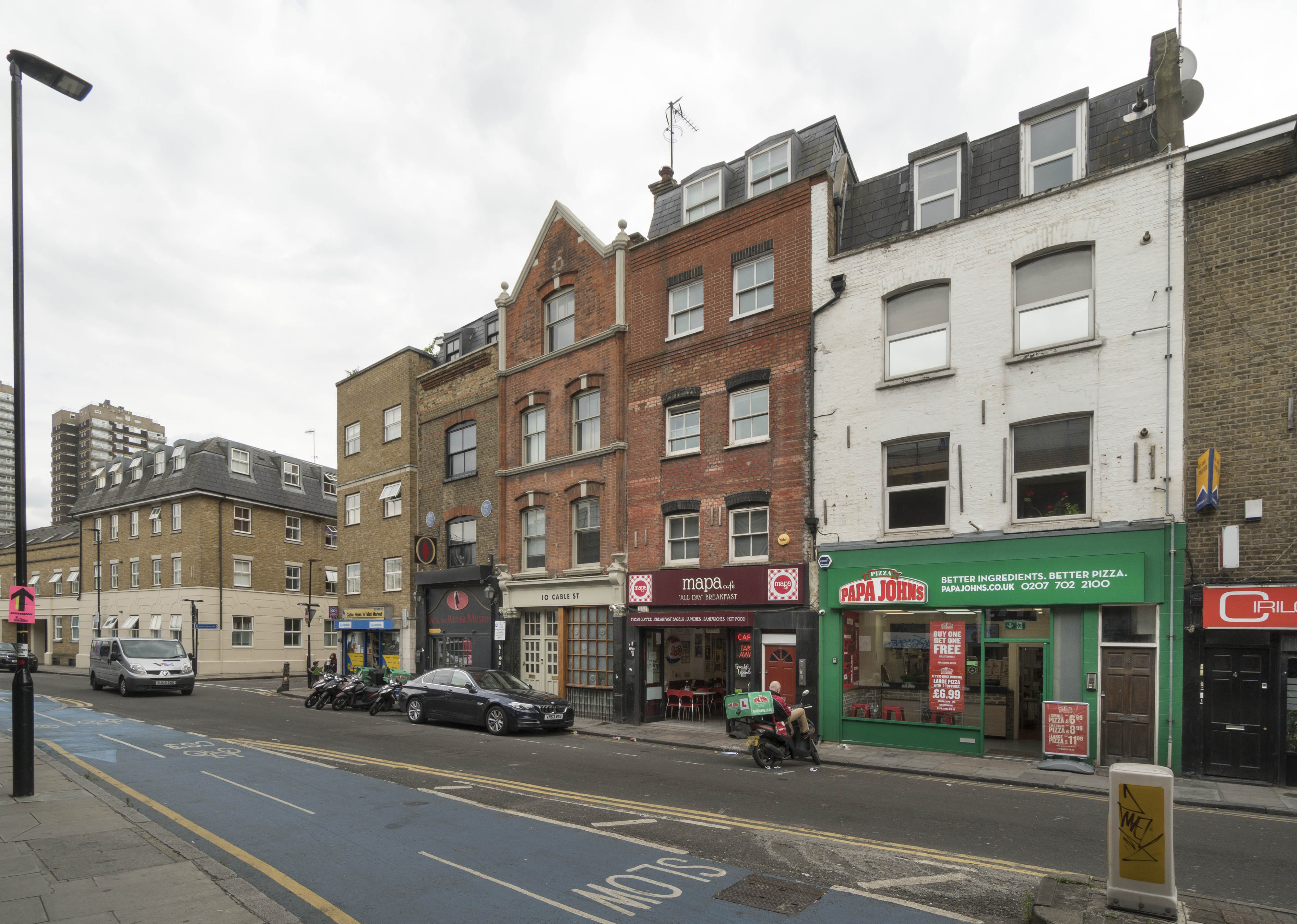 Survey of London 6 Cable Street